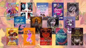 cover collage of fall 2023 ya books