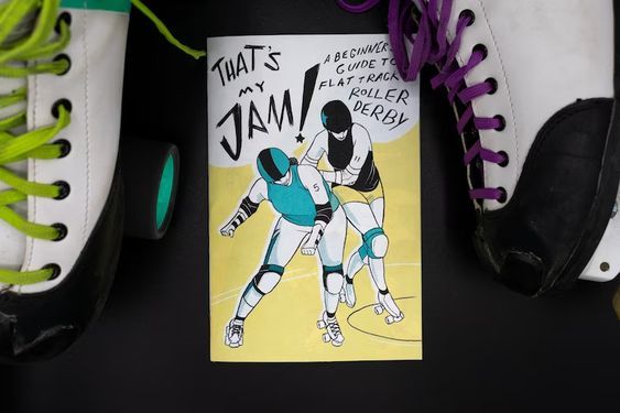 image of thats my jam roller derby zine