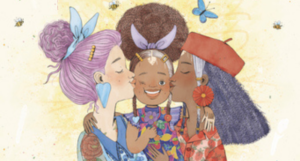 a cropped cover of Mama and Mommy and Me in the Middle