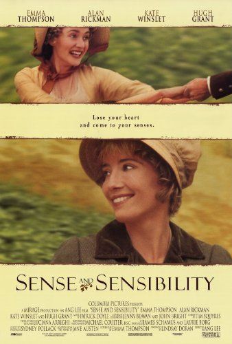 Sense and Sensibility 1995 movie poster