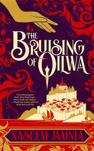 The Bruising of Qilwa by Naseem Jamnia book cover