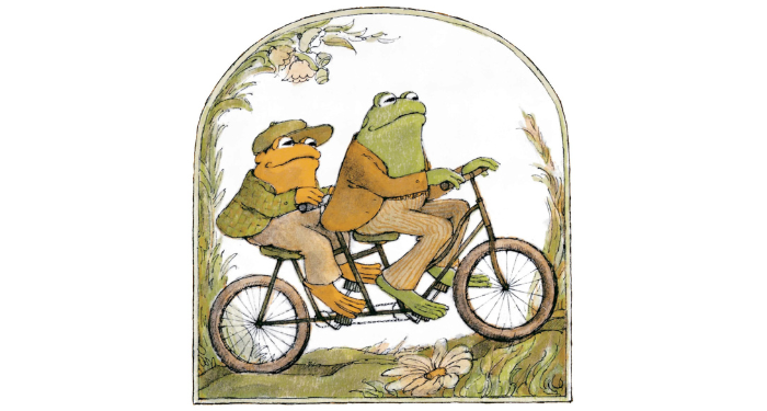 an image of Toad and Frog from the cover of Toad and Frog together