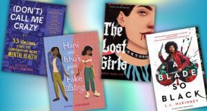 collage of four covers of YA ebooks on sale