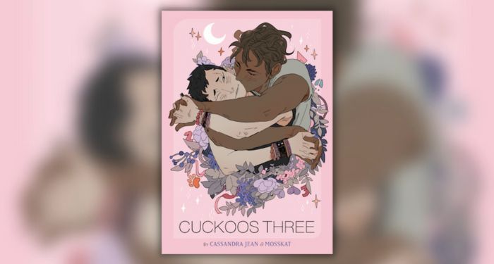 Book cover of Cuckooos Three by Mosskat (author) and Cassandra Jean (artist)