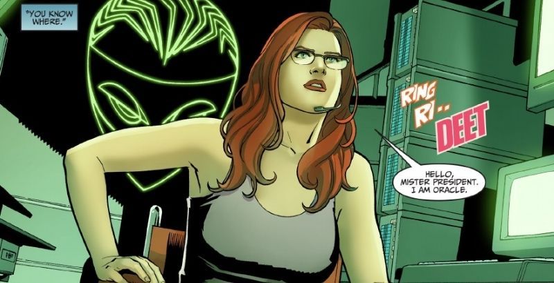 image of Barbara Gordon as Oracle