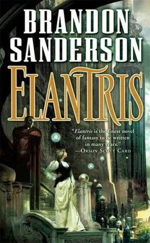 Elantris by Brandon Sanderson Book Cover