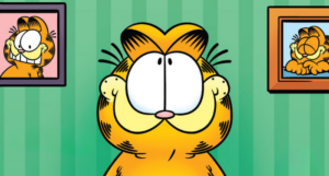a cropped cover of Garfield: His 9 Lives
