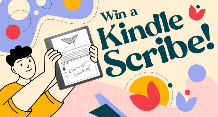 Enter to Win A Kindle Oasis - Sep 2023 - BOOK RIOT