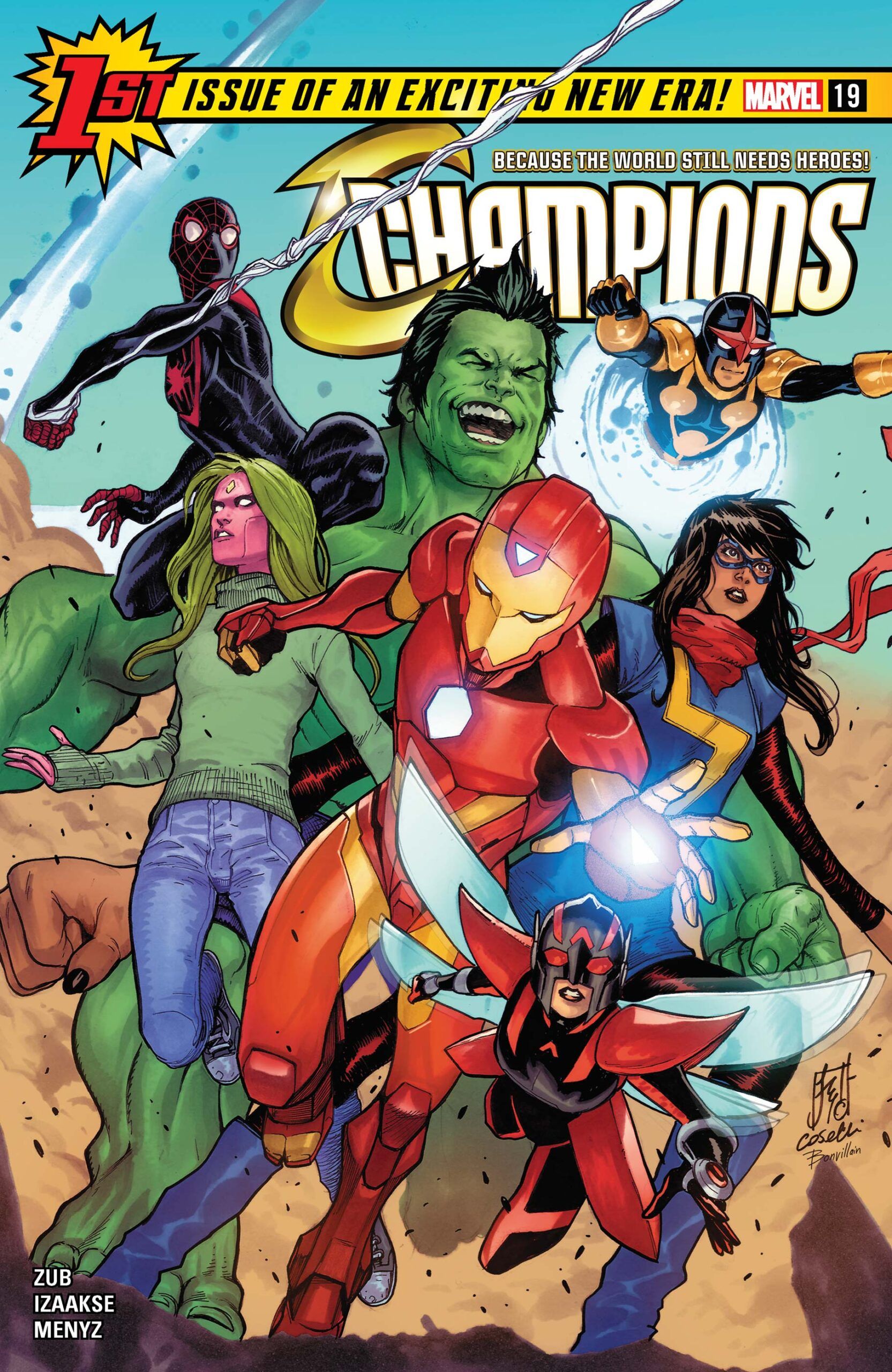 cover of Marvel The Champions 19