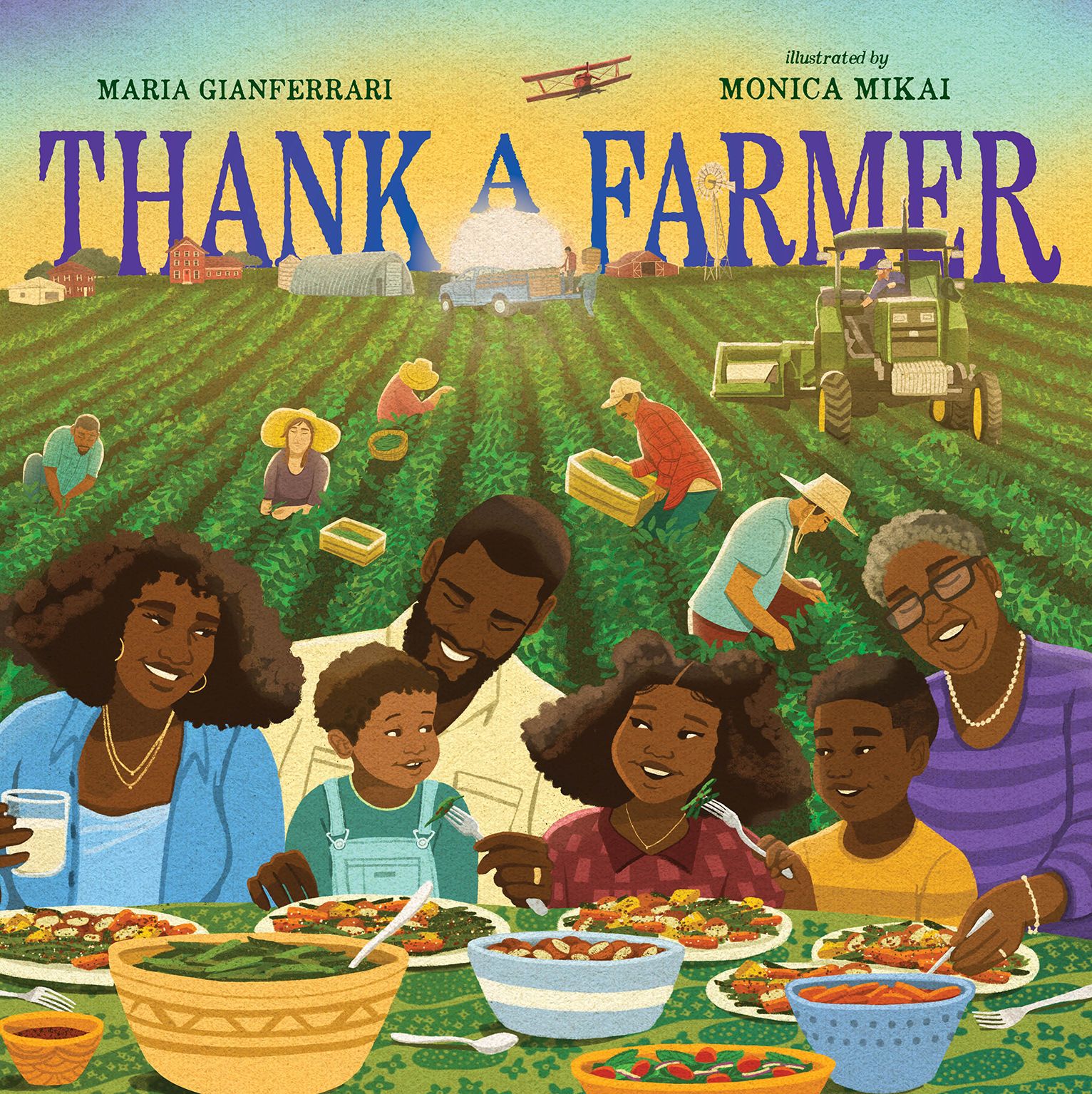 Book cover of Thank A Farmer by Maria Gianferrari