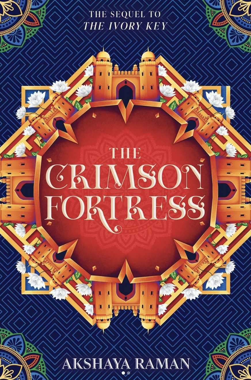 The Crimson Fortress by Akshaya Raman book cover