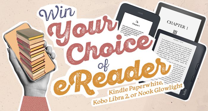 Enter to Win A Kindle Oasis - Sep 2023 - BOOK RIOT