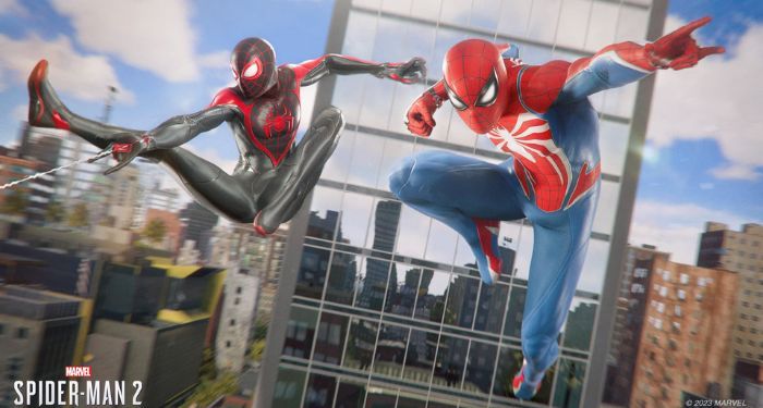 Spider-Man 2 promotional image from Marvel