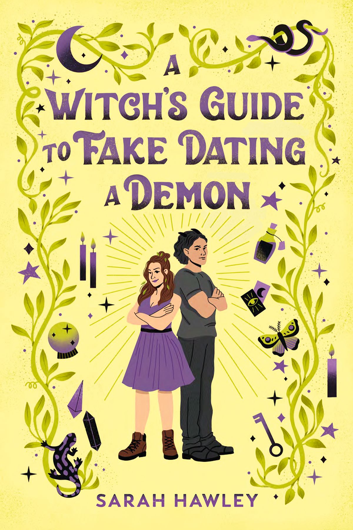 A Witch's Guide to Fake Dating a Demon cover