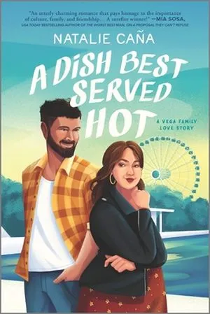cover of A Dish Best Served Hot by Natalie Caña
