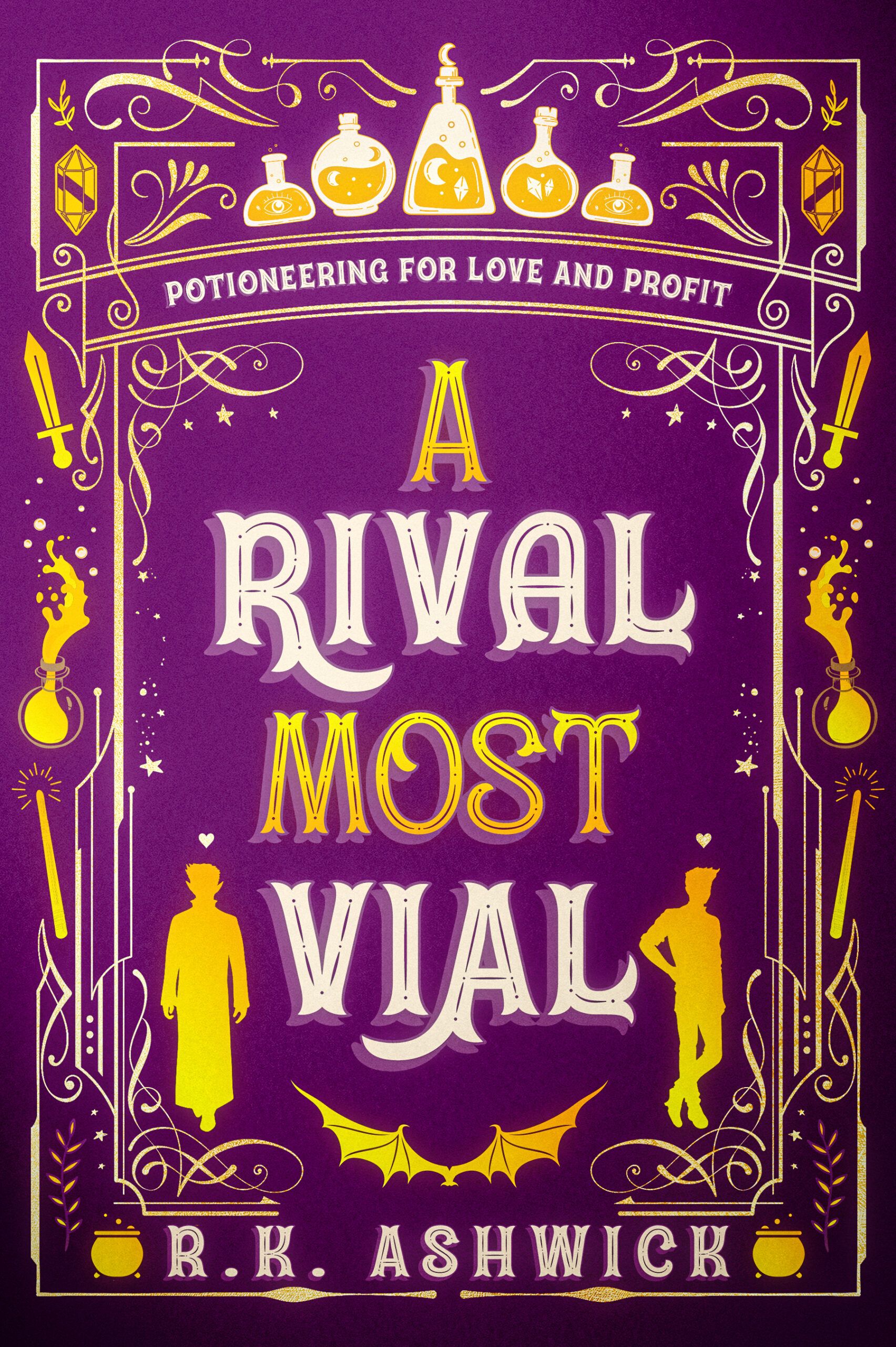 A Rival Most Vial by R. K. Ashwick Book cover