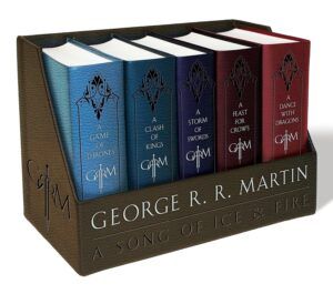 Leatherbound Song of Ice and Fire Series boxed Set