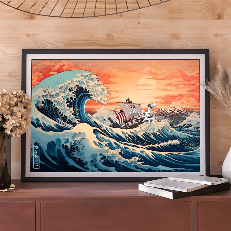 Poster One Piece - The Crew vs Kaido | Wall Art, Gifts & Merchandise