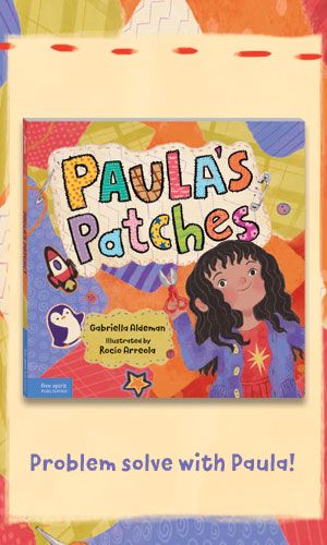 Book cover of Paula's Patches by Gabriella Aldeman