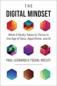 Cover of The Digital Mindset by Paul Leonardi and Tsedal Neeley