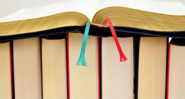 Image of edges of a book