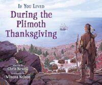 cover of if you lived during the plimouth thanksgiving