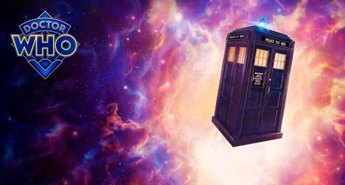 doctor who image of tardis time traveling