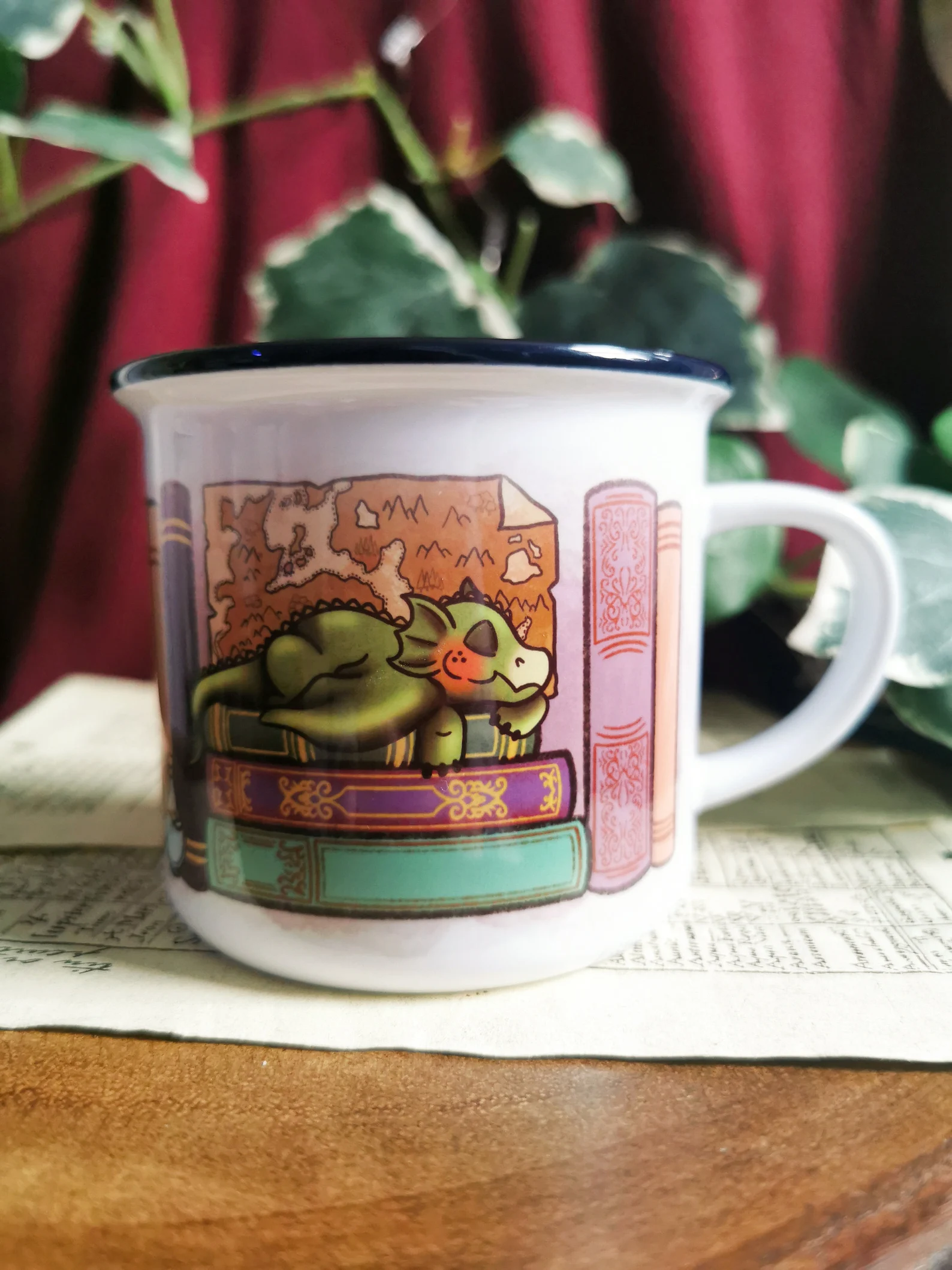 fantasy themed camper mug