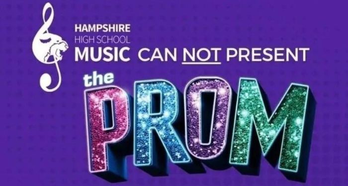 hampshire high school cannot present the prom