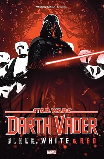 Darth Vader Black White and Red cover