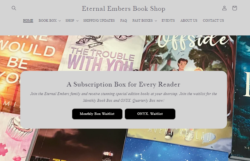 Eternal Embers Book Shop