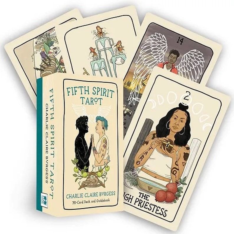 a photo of the Fifth Spirit Tarot deck