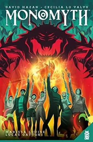 Monomyth GN by David Hazan graphic novel cover