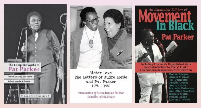 Pat Parker book collage