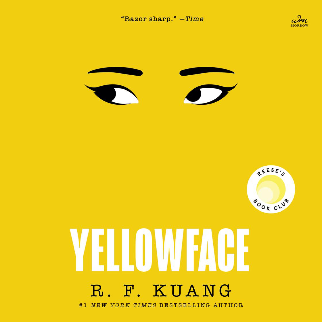 audiobook cover of Yellowface by R. F. Kuang