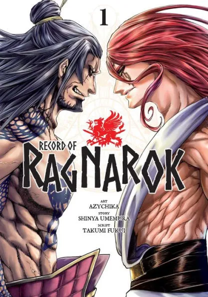 cover of Record of Ragnarok by Shinya Umemura, Takumi Fukui, and Azychika