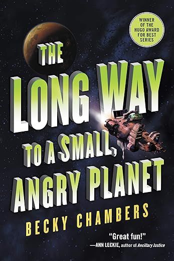 Book cover “The Long Way to a Small Angry Planet”