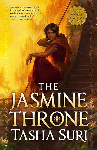 the cover of The Jasmine Throne