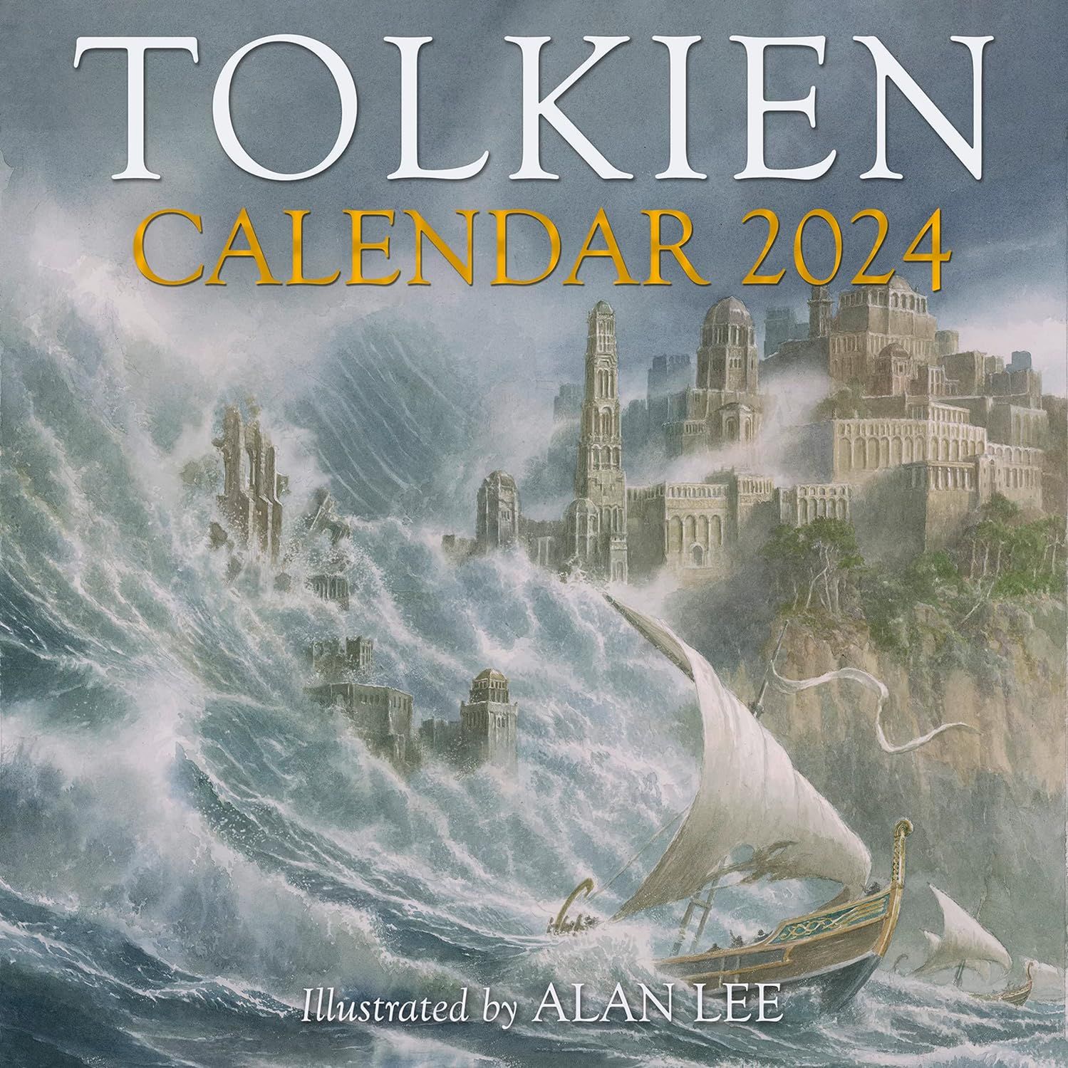 tolkien calendar 2024 cover