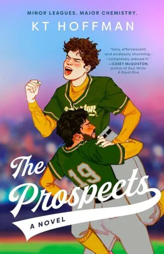 graphic of the cover of The Prospects by KT Hoffman