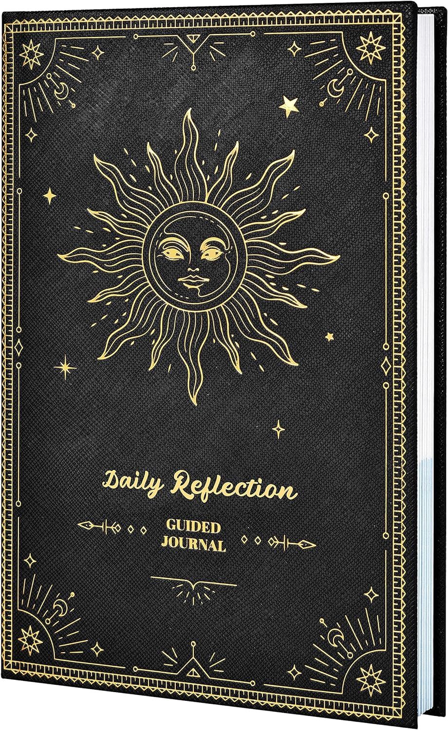 Daily Reflection Guided Journal by the Artfan Store