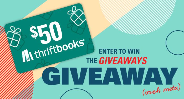 Enter to win a $50 Thriftbooks Gift Card
