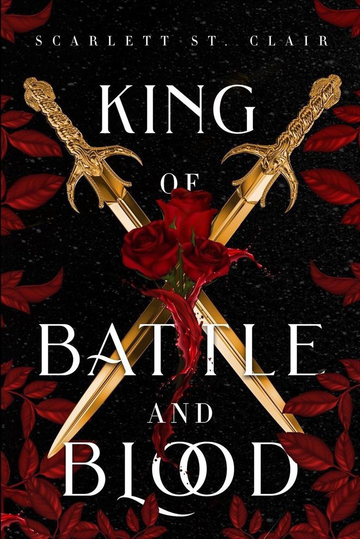 King of Battle and Blood by Scarlet St Clair Book Cover