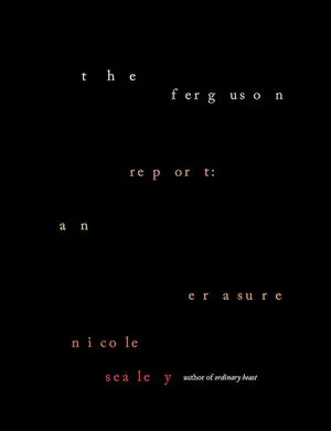 cover of The Ferguson Report: An Erasure by Nicole Sealey (Knopf)