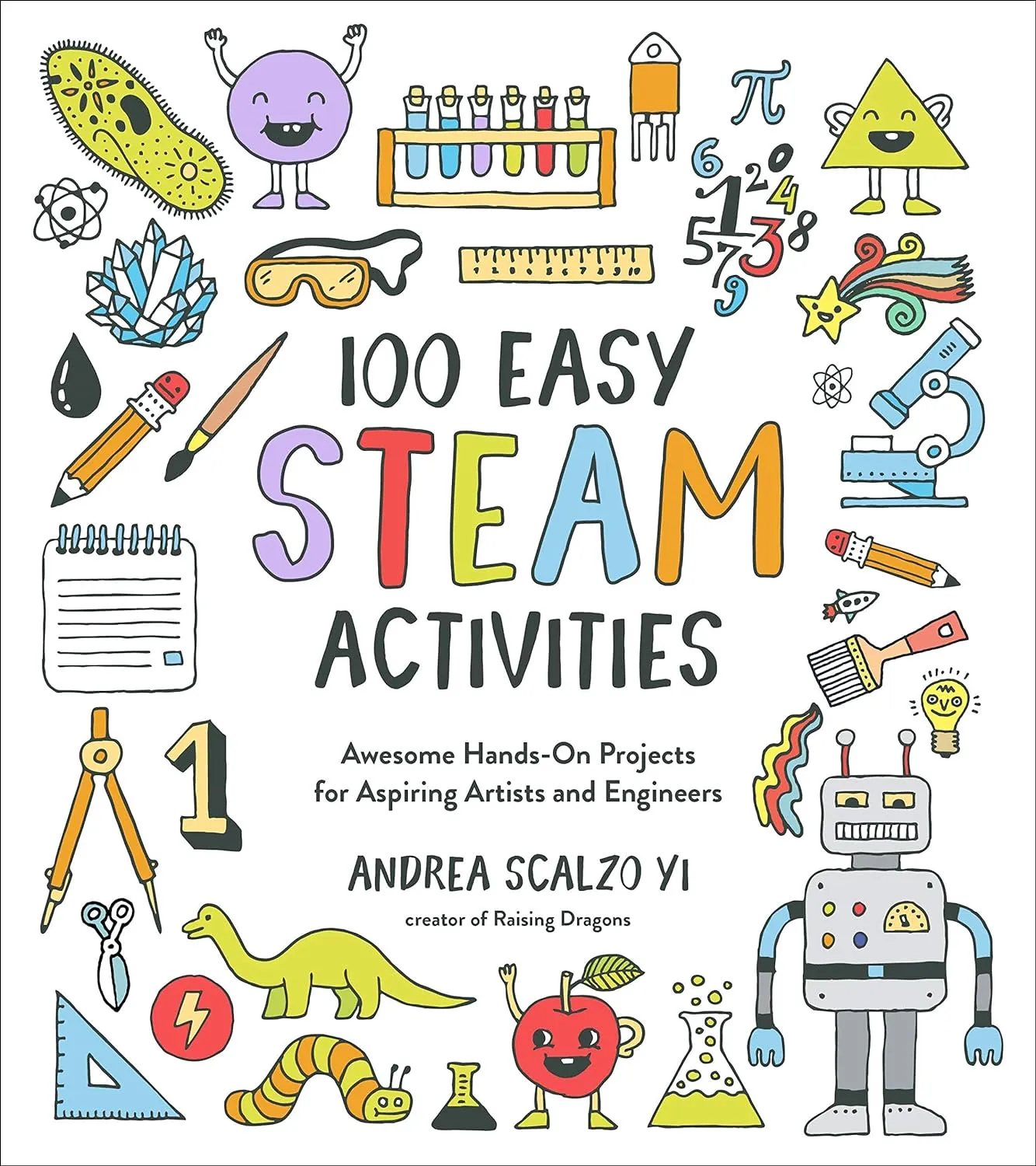 100 Easy STEAM Activities book cover