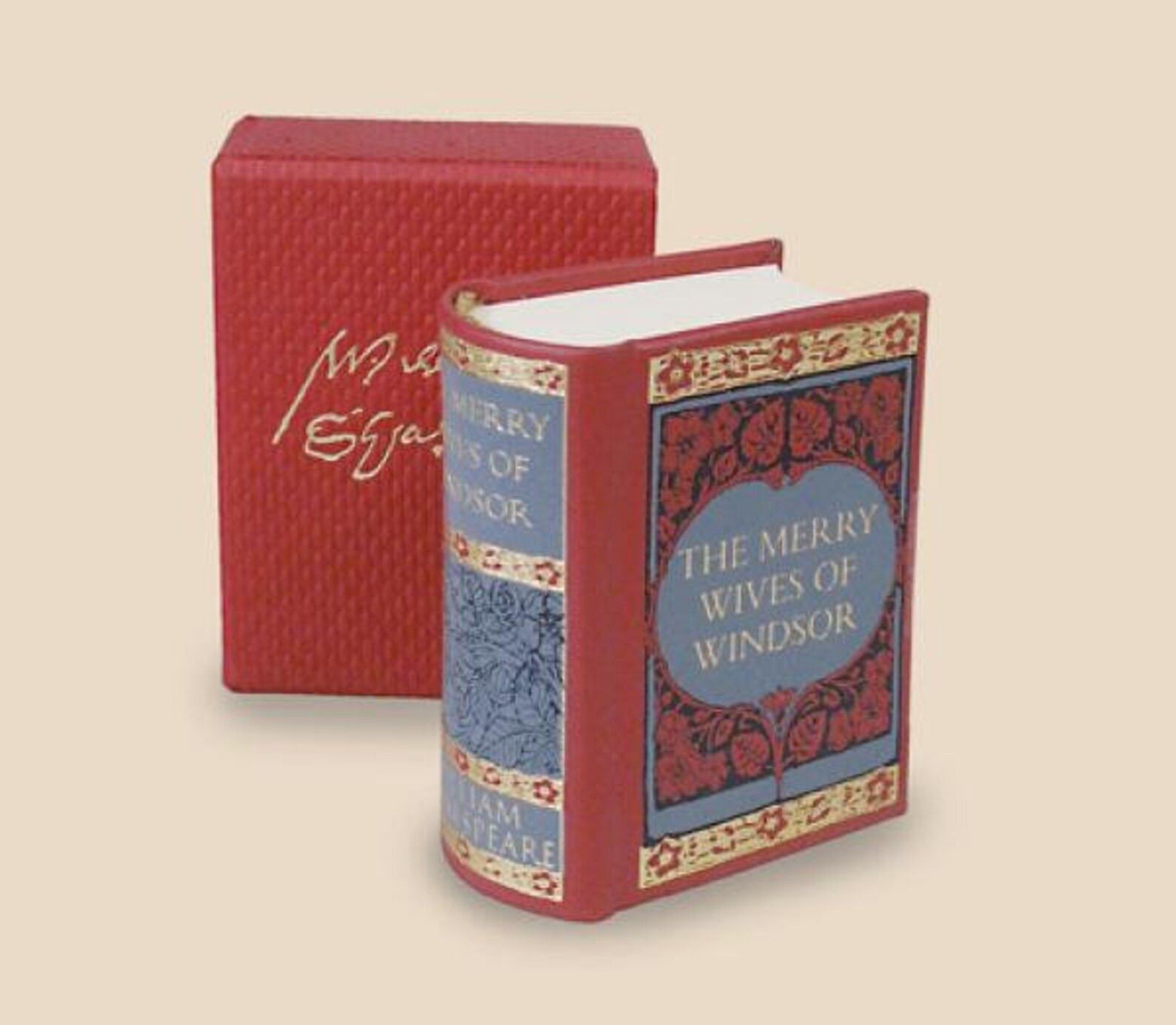 Merry Wives of Windsor by William Shakespeare Miniature Book