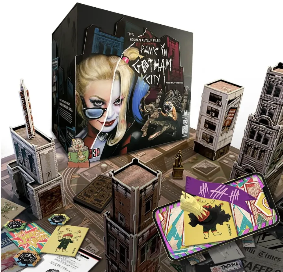 Arkham Asylum: Panic in Gotham City board game