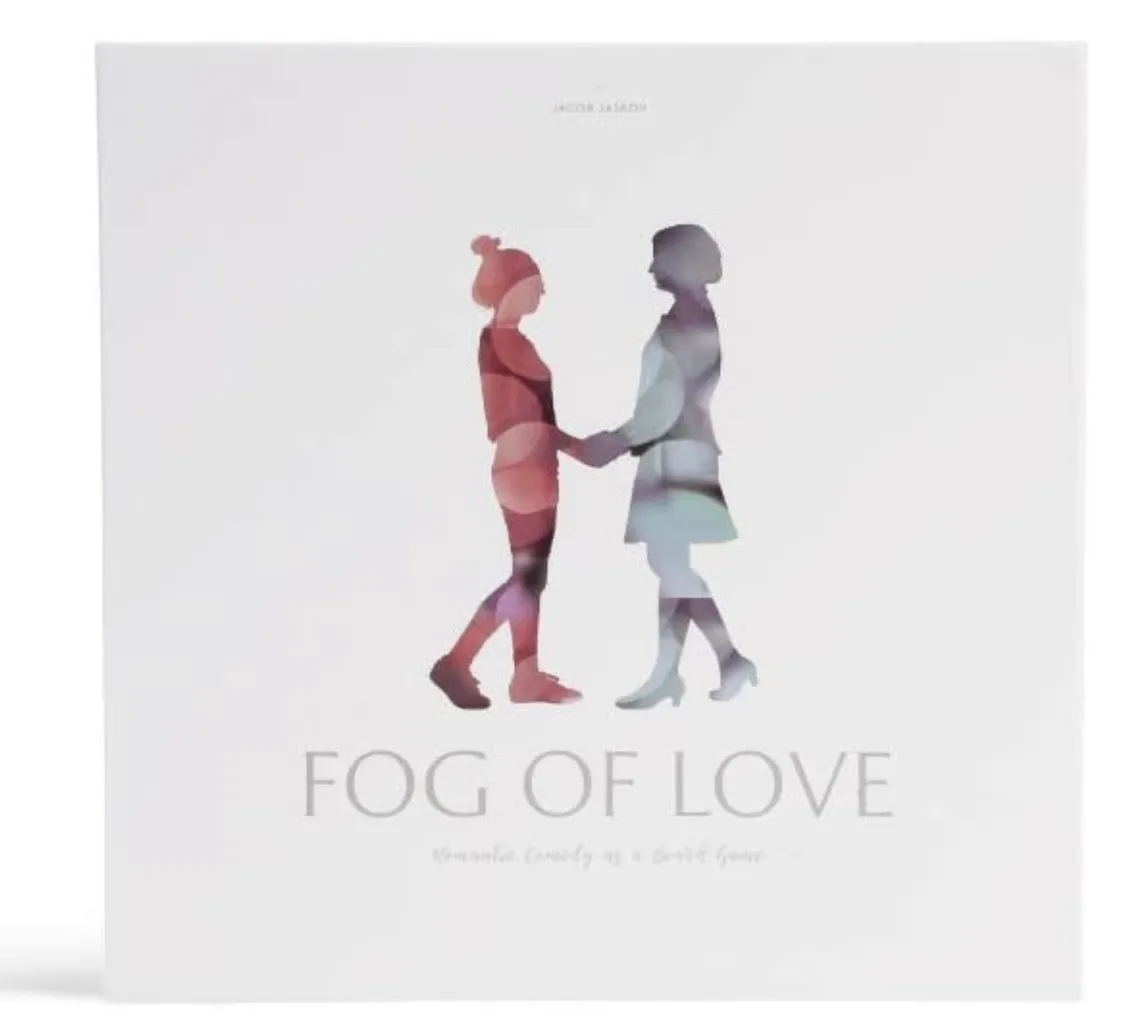 Fog of love board game box