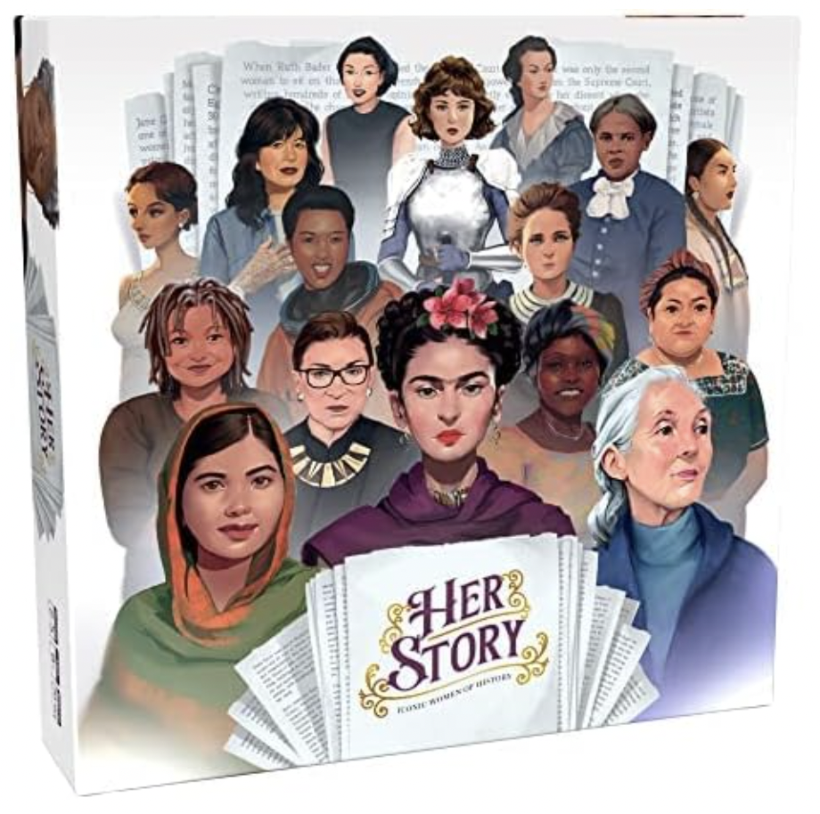HerStory tabletop game box