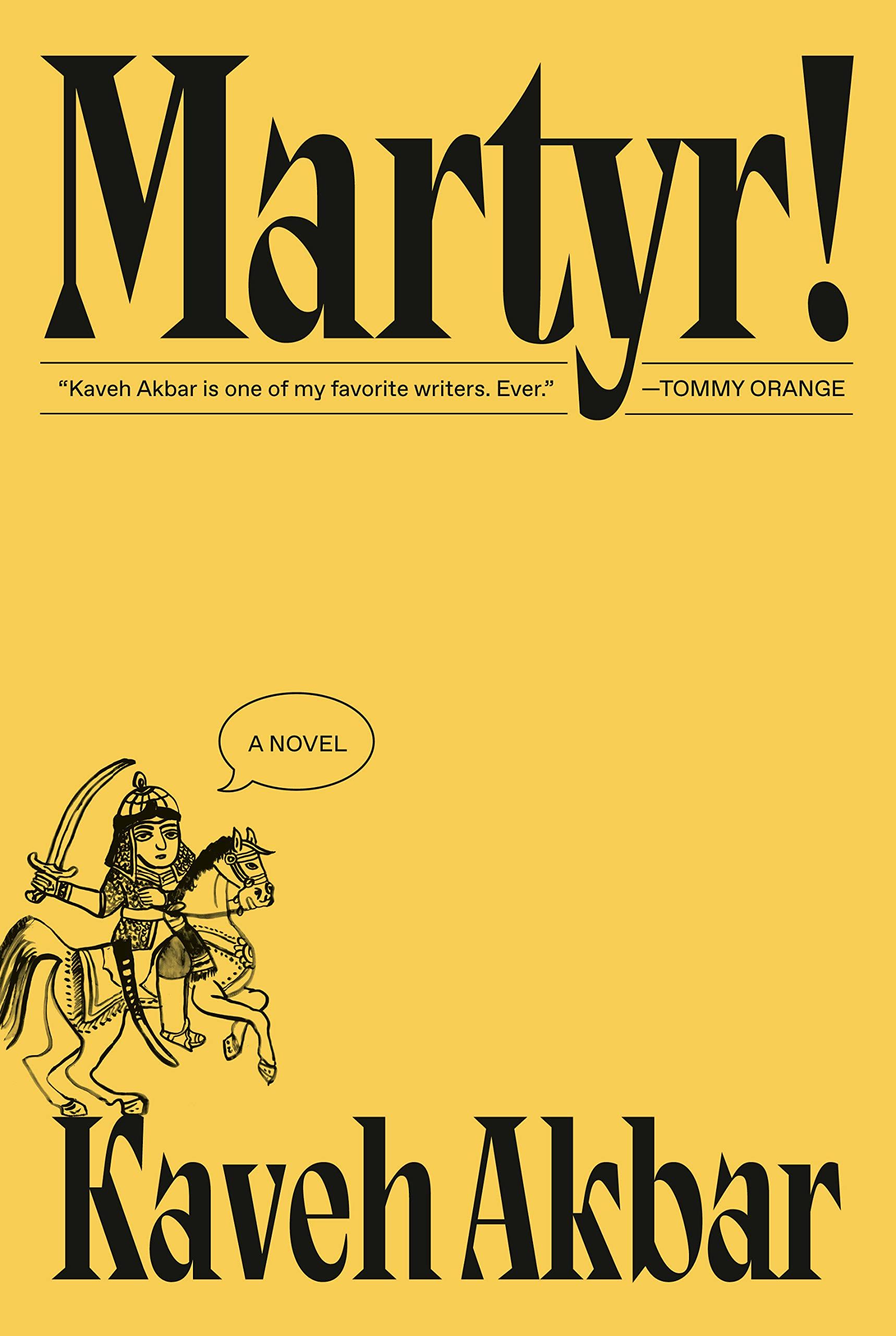 cover of Martyr!  Kaveh Akbar